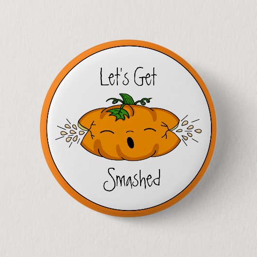 Funny Halloween | Laten we ons in de steek laten | Ronde Button 5,7 Cm (Voorkant)