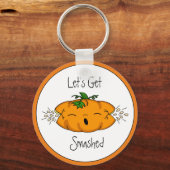 Funny Halloween | Laten we ons in de steek laten | Sleutelhanger (Voorkant)