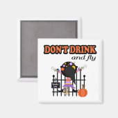 Funny Halloween Magneet (Voorkant / Achterkant)