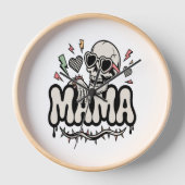 Funny Halloween Mama Cool Skull (Voorkant)