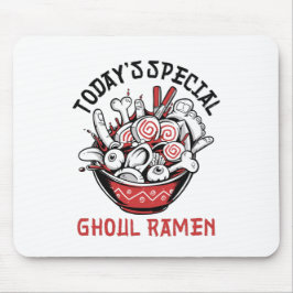 Funny Halloween Menu Ghoul Ramen Muismat