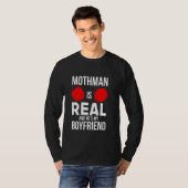Funny Halloween Mothman is echt dat hij mijn vrien T-shirt (Voorkant volledig)