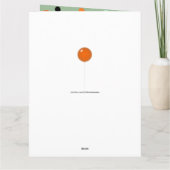 Funny Halloween Oktober Birthday Kaart (Achterkant)