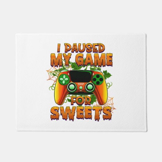 Funny Halloween Outfit for Gamer - Cool Halloween Deurmat (Voorkant)