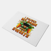 Funny Halloween Outfit for Gamer - Cool Halloween Deurmat (Schuin)