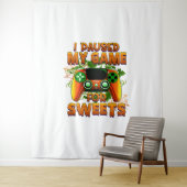 Funny Halloween Outfit for Gamer - Cool Halloween Wandkleed (In situ)