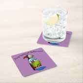 Funny Halloween Paper-Onderzetters Kartonnen Onderzetters (Insitu)