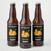 Funny Halloween Party Drink pomkins Bier Etiket (Flessen)