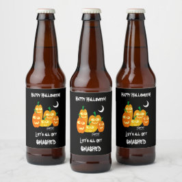 Funny Halloween Party Drink pomkins Bier Etiket
