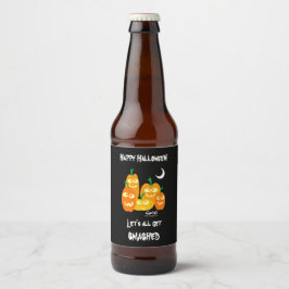 Funny Halloween Party Drink pomkins Bier Etiket