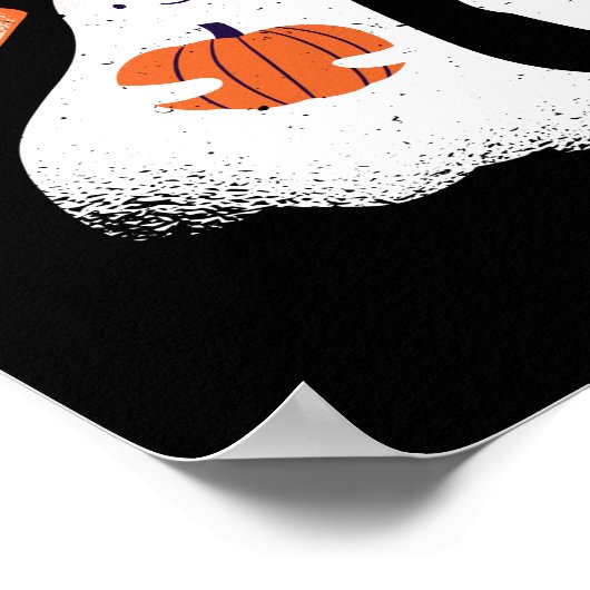 Funny Halloween Party Ghouls wil gewoon vun hebben Poster (Hoek)