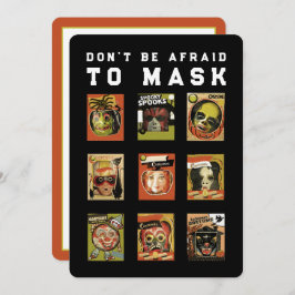 Funny Halloween Party Kaart