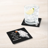 Funny Halloween Party Kartonnen Onderzetters (Insitu)