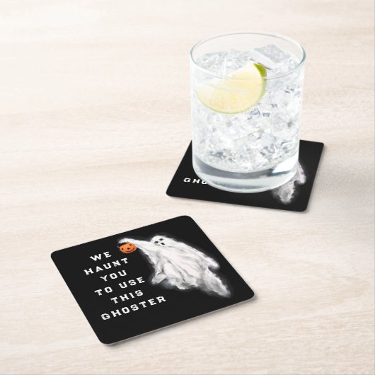 Funny Halloween Party Kartonnen Onderzetters (Insitu)