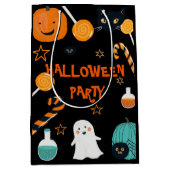 Funny Halloween Party Medium Cadeauzakje (Voorkant)