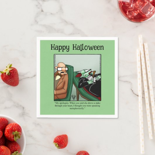 Funny Halloween Party Napkins Servet (Insitu)