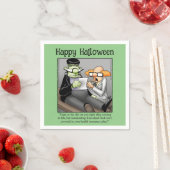 Funny Halloween Party Napkins Servet (Insitu)