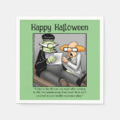 Funny Halloween Party Napkins Servet (Voorkant)