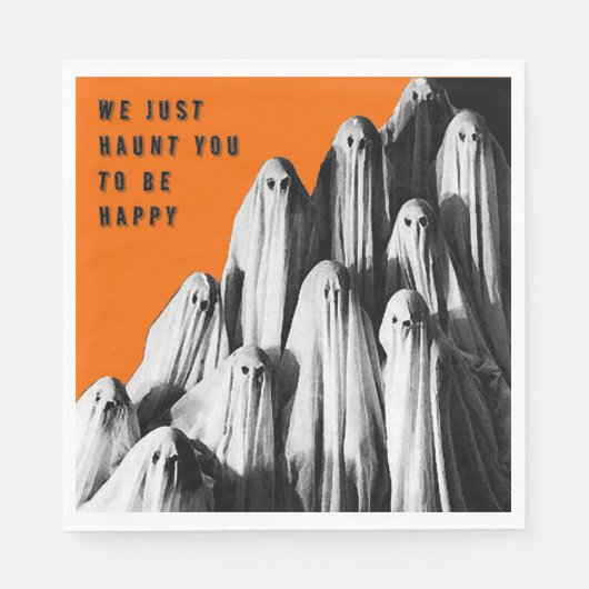 Funny Halloween Party Servet (Voorkant)