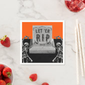 Funny Halloween Party Servet (Insitu)