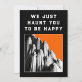 Funny Halloween Party-uitnodigingen Kaart (Voorkant)