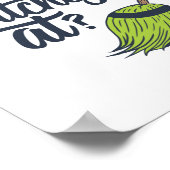 Funny Halloween Pink Flamingo, waar mijn heksen op Poster (Hoek)