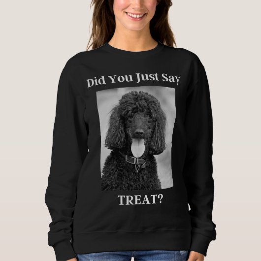 Funny Halloween Poodle Trui (Voorkant)