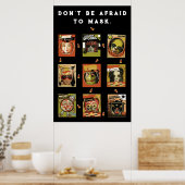 Funny Halloween Poster (Keuken)