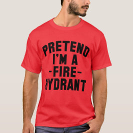 Funny Halloween pretendeert dat ik een brandwerend T-shirt