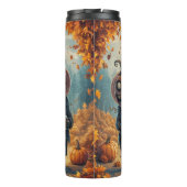 Funny Halloween Pumpkin Spice Thermal Tumbler  Thermosbeker (Achterkant)