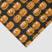 Funny Halloween Pumpkins Tissuepapier (Detail)