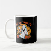 Funny Halloween Quote Say Boo To The Flu Cool Vacc Koffiemok (Links)