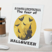 Funny Halloween Reclamebord Met Voetstuk (Insitu)