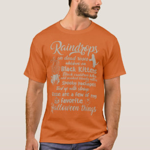 Funny Halloween Scary Black Cat Jackolantern heks T-shirt