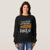 Funny Halloween Shirt Here for Black Cat (Voorkant volledig)