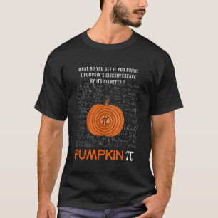 Funny Halloween shirten voor leraren Wiskunde Pump T-shirt