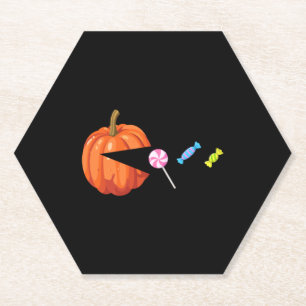 Funny Halloween Shirten voor vrouwen Kinder Mannen Kartonnen Onderzetters