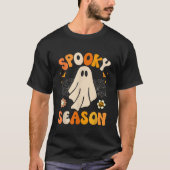 Funny Halloween Shirten voor Vrouwen Kostuum Spook T-shirt (Voorkant)