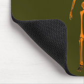 Funny Halloween Skeleton Muismat (Hoek)