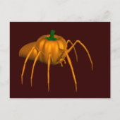 Funny Halloween Spider Briefkaart (Voorkant)