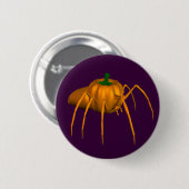 Funny Halloween Spider Ronde Button 5,7 Cm (Voorkant /achterkant)