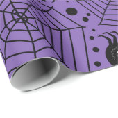 Funny Halloween Spiders Cadeaupapier (Rol Hoek)