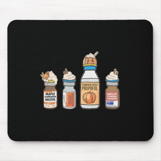 Funny Halloween T-shirt Crna Pacu ER ICU Cricital Muismat (Voorkant)