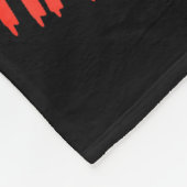 Funny Halloween Thanksgiving Christmas Happy Hallo Fleece Deken (Hoek)