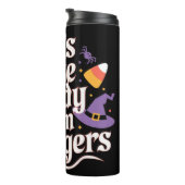 Funny Halloween Thermal Tumbler Candy Strangers Thermosbeker (Geroteerd rechts)