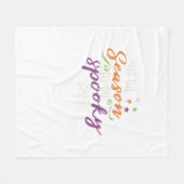 Funny Halloween - Tis The Season Fleece Deken (Voorkant (Horizontaal))