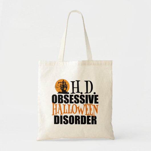 Funny Halloween Tote Bag (Voorkant)