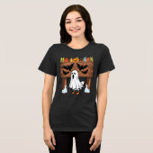 Funny Halloween Tri-Blend Shirt (Voorkant volledig)