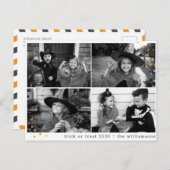 Funny Halloween Trick or treat dit jaar Briefkaart (Voorkant / Achterkant)