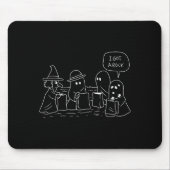 Funny Halloween Trick-or-treating Clic Ghosts Got Muismat (Voorkant)